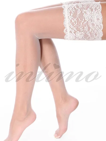 Чулки 8 den Voile-aut білі