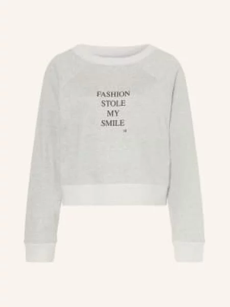 Victoria Beckham Bluza grau szara