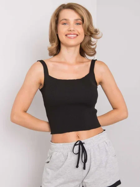 Блуза Fashionhunters черно