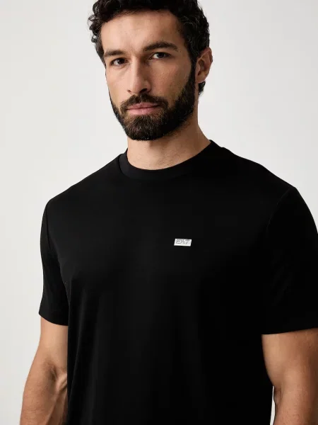 Póló Ea7 Emporio Armani fekete
