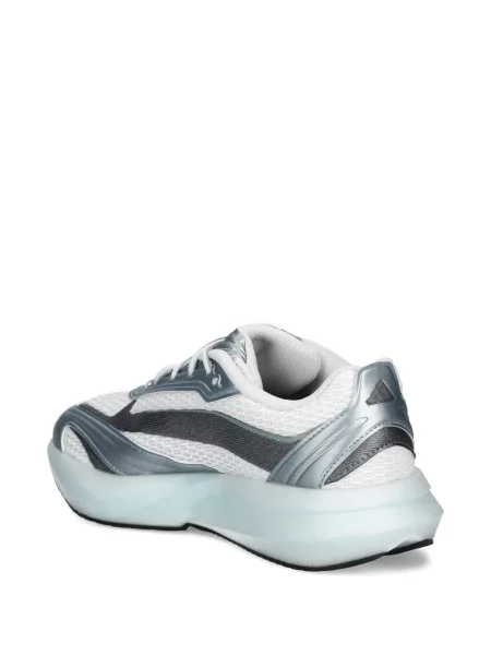 Spodnie cargo Adidas z kapturem z autografem do biegania białe