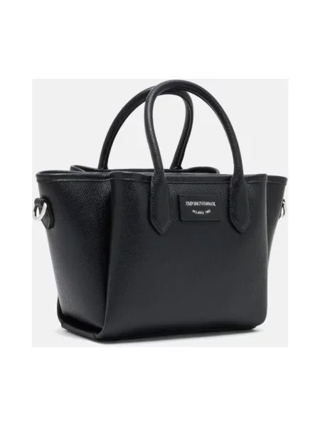 Torebka Emporio Armani skórzana czarna