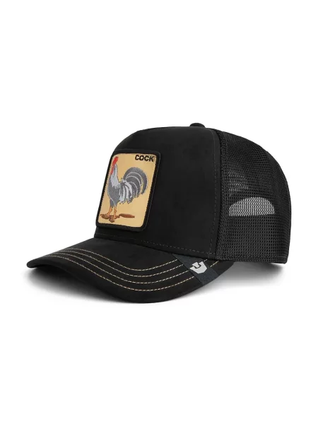 Шапка с козирка Goorin Bros Golden Cock черно