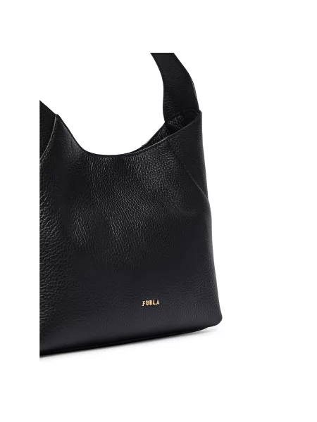 FURLA Torba za čez ramo črna