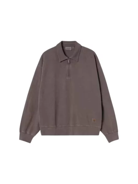 Koszulka polo Carhartt Wip brązowa