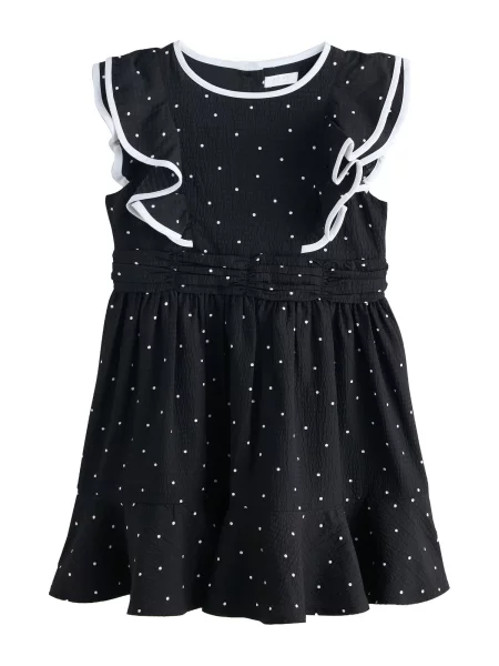 Next Rochie negru alb