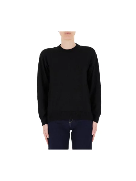Sweter Armani Exchange wełniany czarny