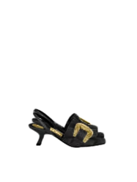 Klapki Versace Jeans Couture czarne