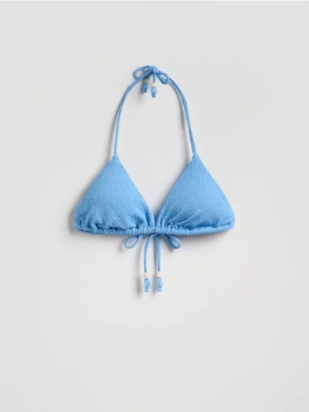 Reserved Top costum de plajă albastru