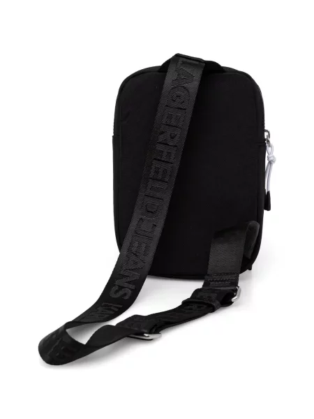Curea Karl Lagerfeld Jeans cu imagine negru