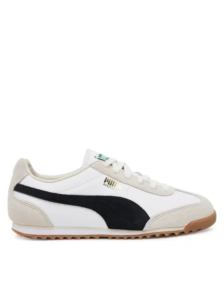 Pantofi Puma din piele alb