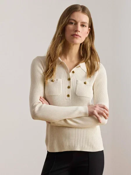 LAUREN RALPH LAUREN Pulover Crem bej