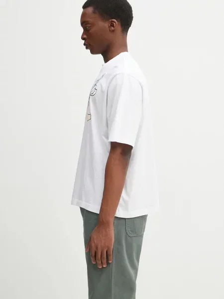 Marcelo Burlon Tričko modrosivá / žltá / čierna biela