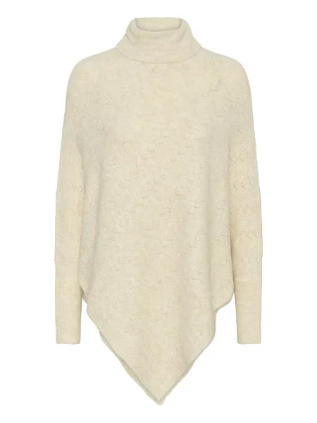 Kaffe Pláštěnka KAJennie melír béžový