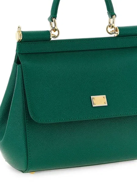 Geantă shopper Dolce & Gabbana verde