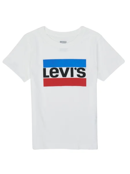 Tricou copii Levi's® alb