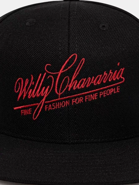 Καπέλο Willy Chavarria Fine Fashion μαύρο