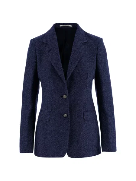 Sacou Tagliatore cu model herringbone albastru