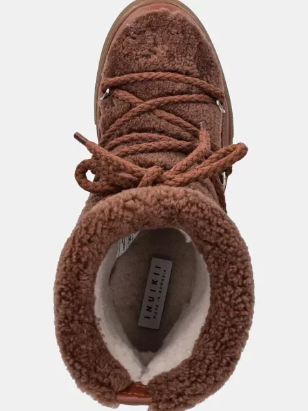 Кожаные сапоги Inuikii коричневые