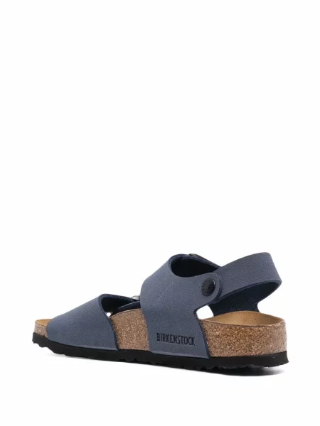 Sandale Birkenstock din piele albastru