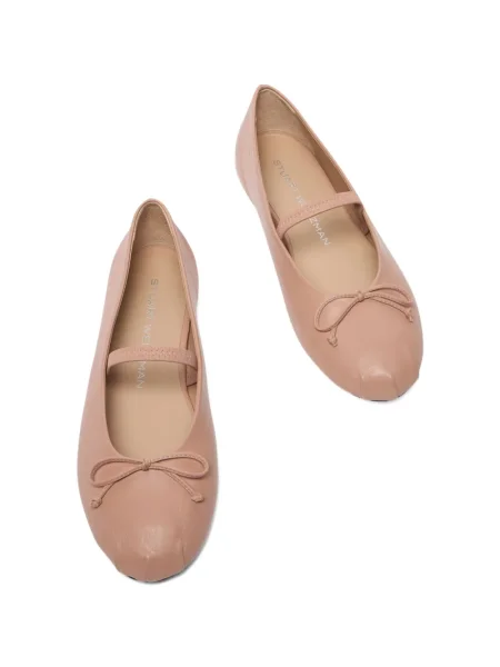 Balerini Stuart Weitzman cu funde roz