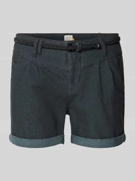 Szorty jeansowe o kroju regular fit z model ‘Heeven’ Ragwear czarne