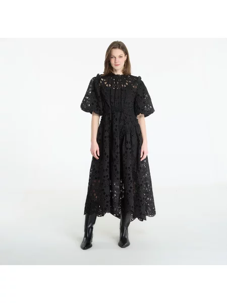 Šaty AllSaints Odette Dress Black 8 černé