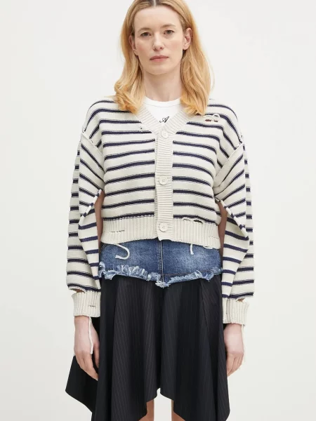 Maison Margiela cardigan din femei light bej