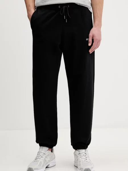 Спортивні штани Guess Jeans однотонні чорний