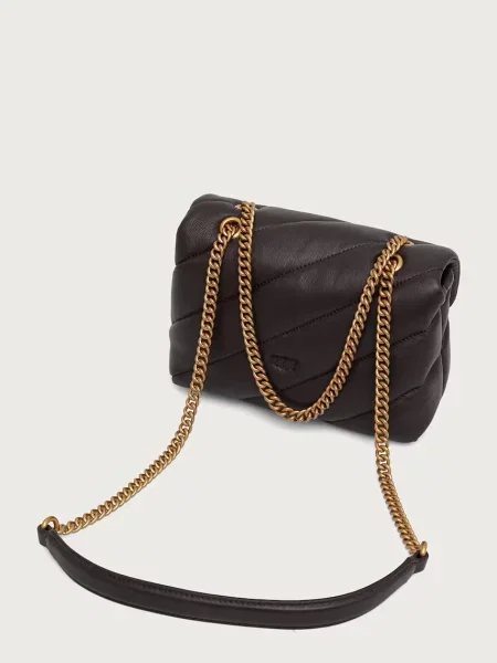 Torebka crossbody Pinko brązowa