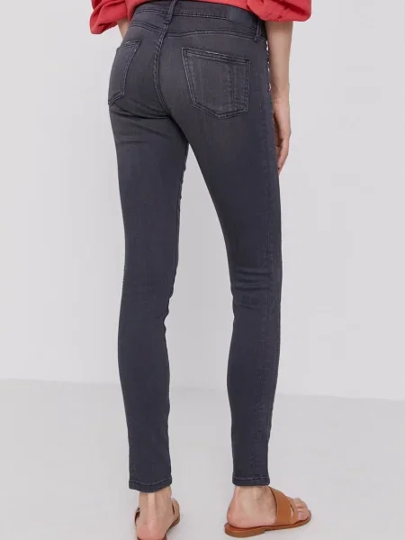 Džíny Pepe Jeans Pixie Twist medium waist šedé