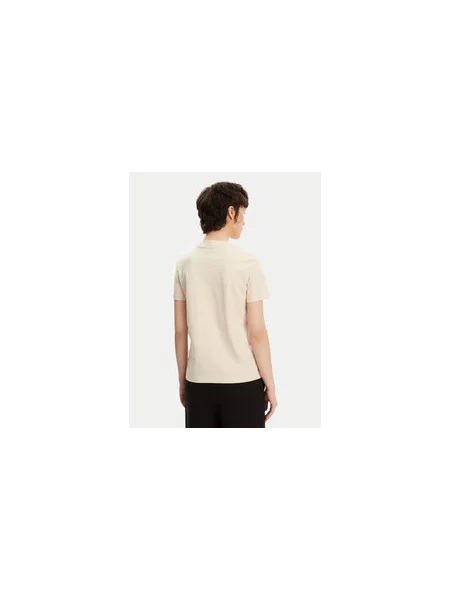Calvin Klein Jeans Marškinėliai Regular Fit smėlio