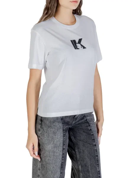 Majica Karl Lagerfeld Jeans bela