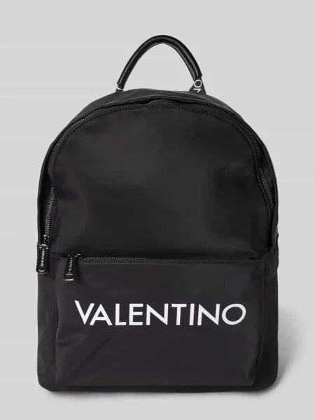 Plecak z nadrukiem z logo model ‘ZAINO KYLO’ Valentino czarny