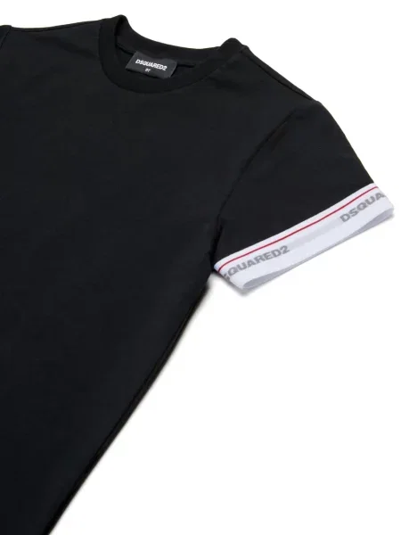 Dětské tričko Dsquared2 černé