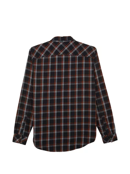 Lung cămașă Timberland în carouri negru