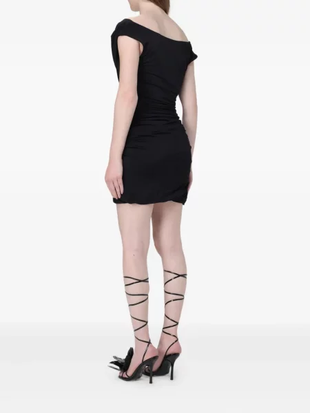 Rochie mini Magda Butrym drapată de costum negru