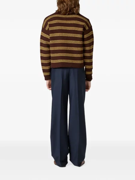 Cardigan Miu Miu cu dungi maro