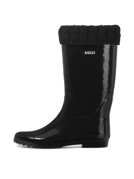 AIGLE Kovbojské boty ELIOSA WINTER černá