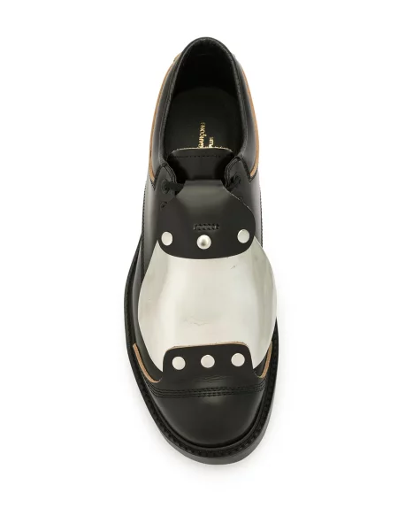 Pantofi Comme Des Garcons Homme Plus cu șireturi din dantelă negru