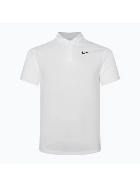 Koszulka tenisowa Nike Court Dri-Fit Polo Solid white/black biała