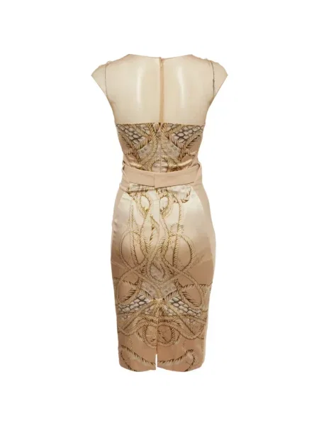 Rochie midi Zuhair Murad cu imagine plasă