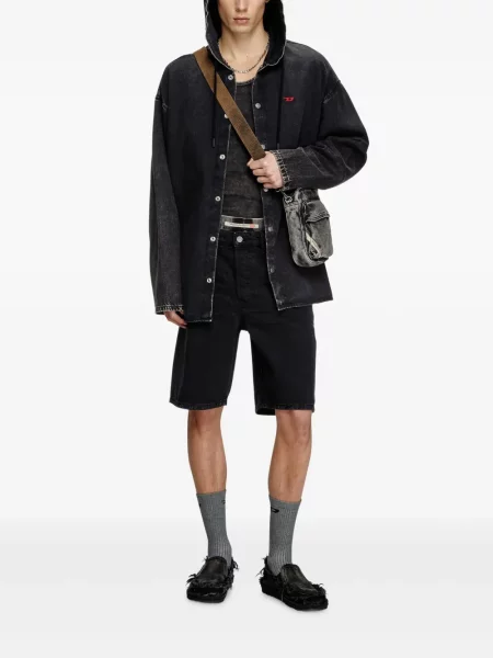 Pantaloni scurți Diesel negru