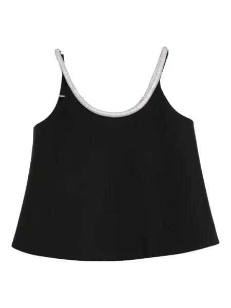 Top Róhe w kształcie litery A czarny