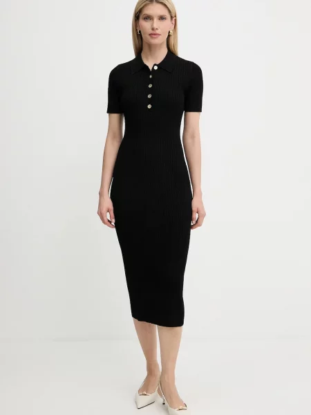 Obleka MICHAEL Michael Kors črna