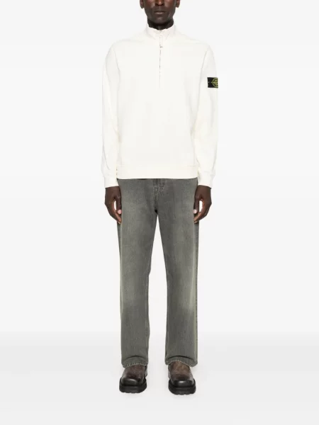 Hanorac cu fermoar Stone Island cu strasuri