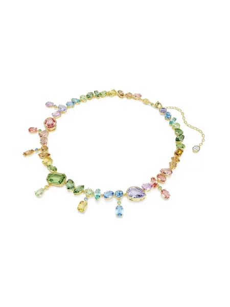 Lniany naszyjnik Swarovski