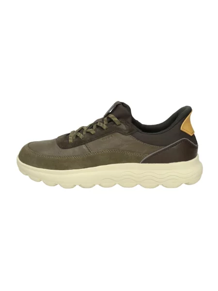 Sneakersy Geox skórzane brązowe