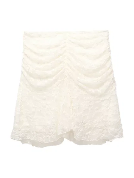 Pull&Bear Fustă ecru