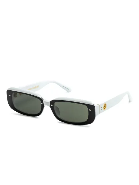 Ochelari de soare Linda Farrow alb
